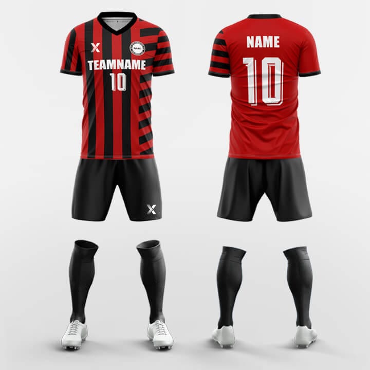 XTeamwear Soccer Uniforms Duly - Custom Soccer Jerseys Kit Sublimated Design