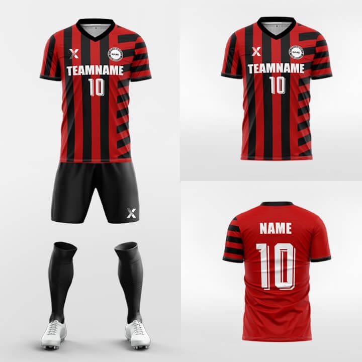 XTeamwear Soccer Uniforms Duly - Custom Soccer Jerseys Kit Sublimated Design