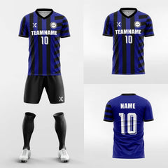 XTeamwear Soccer Uniforms Duly - Custom Soccer Jerseys Kit Sublimated Design