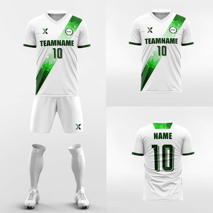 XTeamwear Soccer Uniforms Dynamic Stripe - Custom Soccer Jerseys Kit Sublimated Design