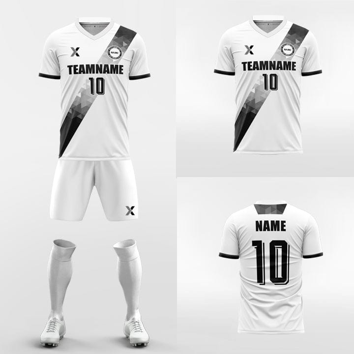 XTeamwear Soccer Uniforms Dynamic Stripe - Custom Soccer Jerseys Kit Sublimated Design