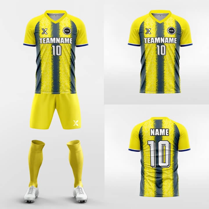 XTeamwear Soccer Uniforms Earnest-Custom Soccer Jerseys Kit Sublimated Design