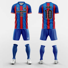 XTeamwear Soccer Uniforms Earnest-Custom Soccer Jerseys Kit Sublimated Design