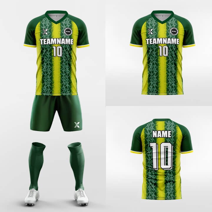 XTeamwear Soccer Uniforms Earnest-Custom Soccer Jerseys Kit Sublimated Design
