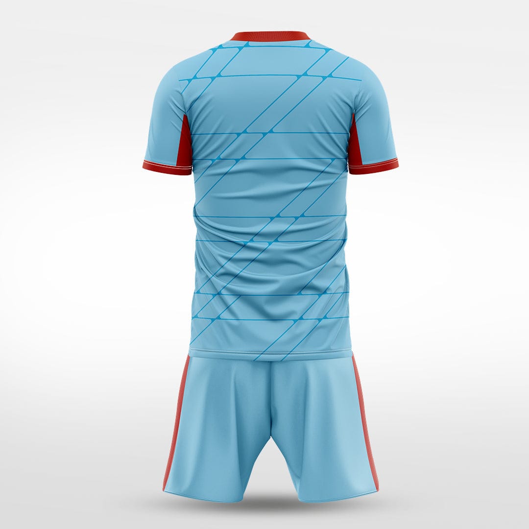 XTeamwear Soccer Uniforms Edge - Custom Soccer Jerseys Kit Sublimated for Team - WS204GCRJ3