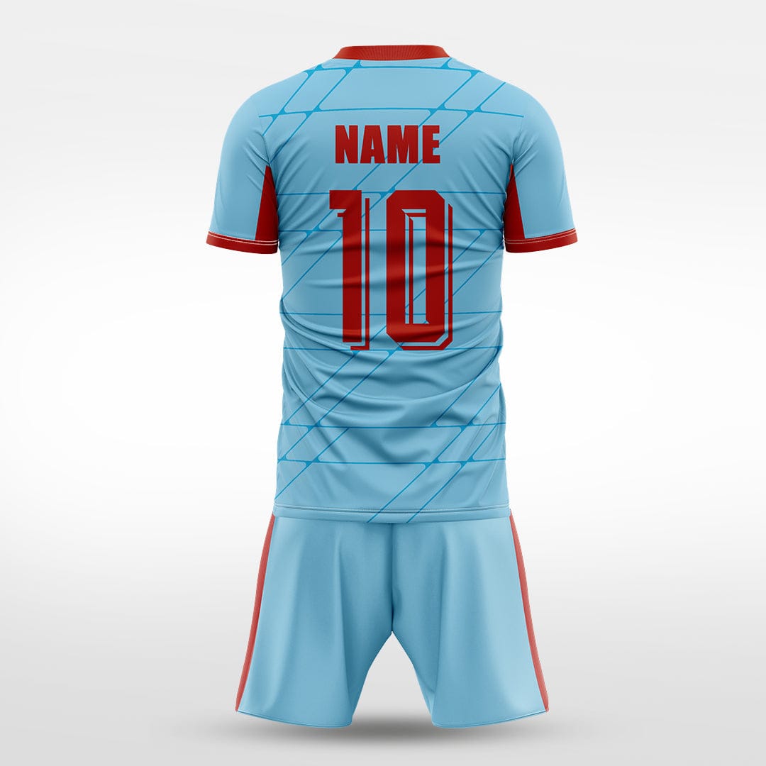 XTeamwear Soccer Uniforms Edge - Custom Soccer Jerseys Kit Sublimated for Team - WS204GCRJ3