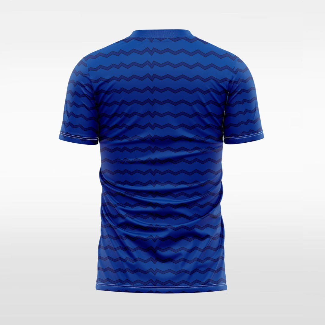 XTeamwear Soccer Uniforms electrocardiogram - Custom Soccer Jerseys Kit Sublimated for Team