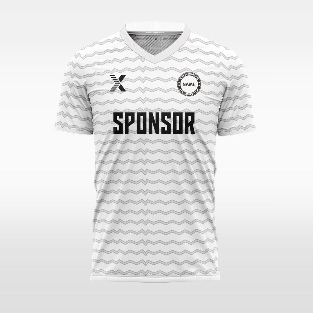 XTeamwear Soccer Uniforms electrocardiogram - Custom Soccer Jerseys Kit Sublimated for Team