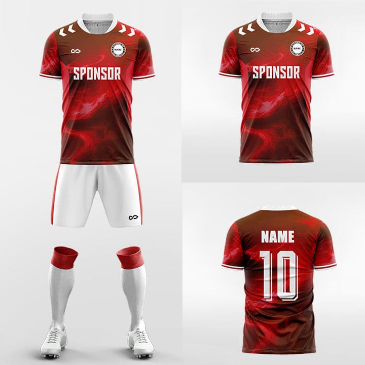 XTeamwear Soccer Uniforms Enchanting Colors - Custom Soccer Jerseys Kit Sublimated for Team