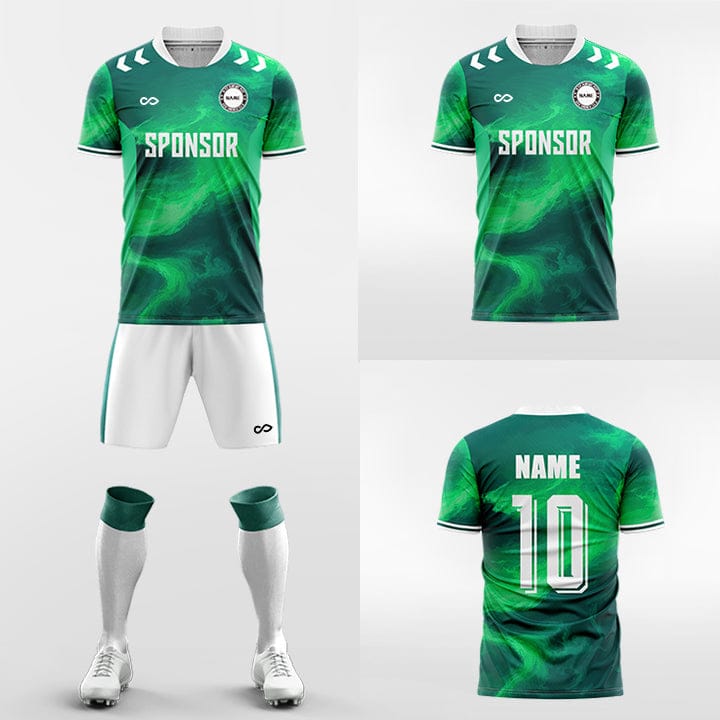 XTeamwear Soccer Uniforms Enchanting Colors - Custom Soccer Jerseys Kit Sublimated for Team