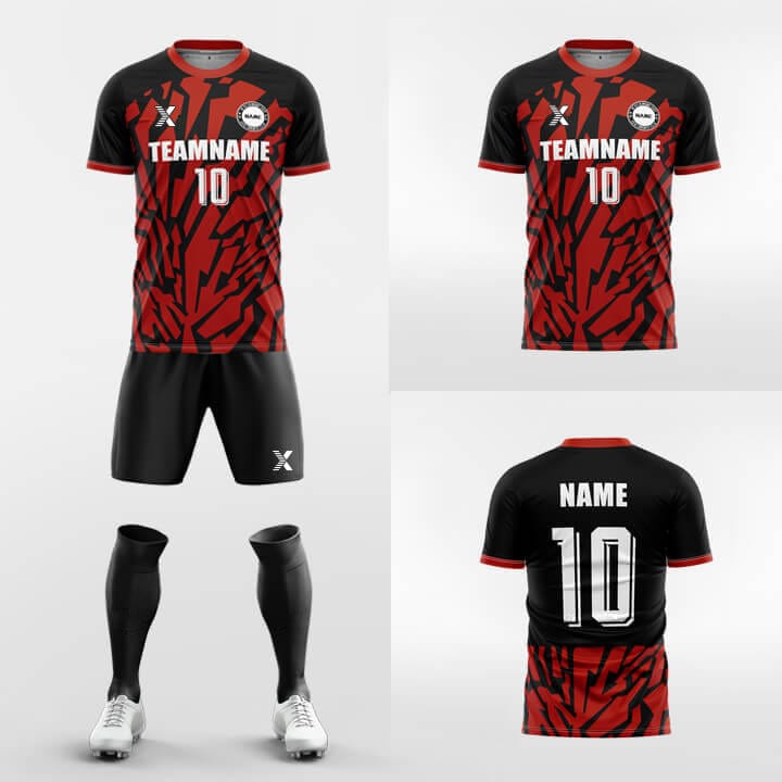 XTeamwear Soccer Uniforms Exquisite-Custom Soccer Jerseys Kit Sublimated Desig