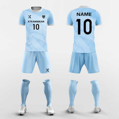 XTeamwear Soccer Uniforms Fashion Moire - Custom Soccer Jerseys Kit Sublimated for Youth