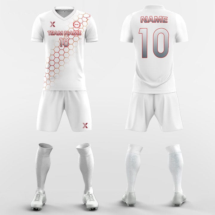 XTeamwear Soccer Uniforms Figure - Custom Soccer Jerseys Kit Sublimated for Kids