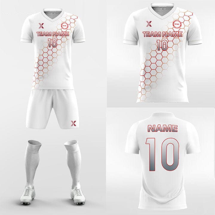 XTeamwear Soccer Uniforms Figure - Custom Soccer Jerseys Kit Sublimated for Kids