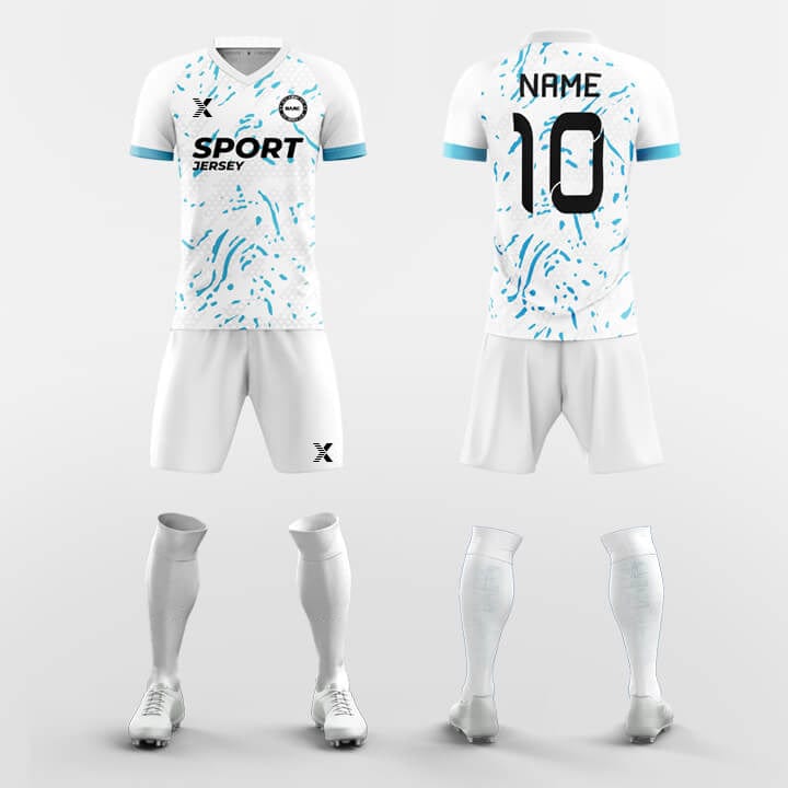 XTeamwear Soccer Uniforms Fire - Custom Soccer Jerseys Kit Sublimated for Club