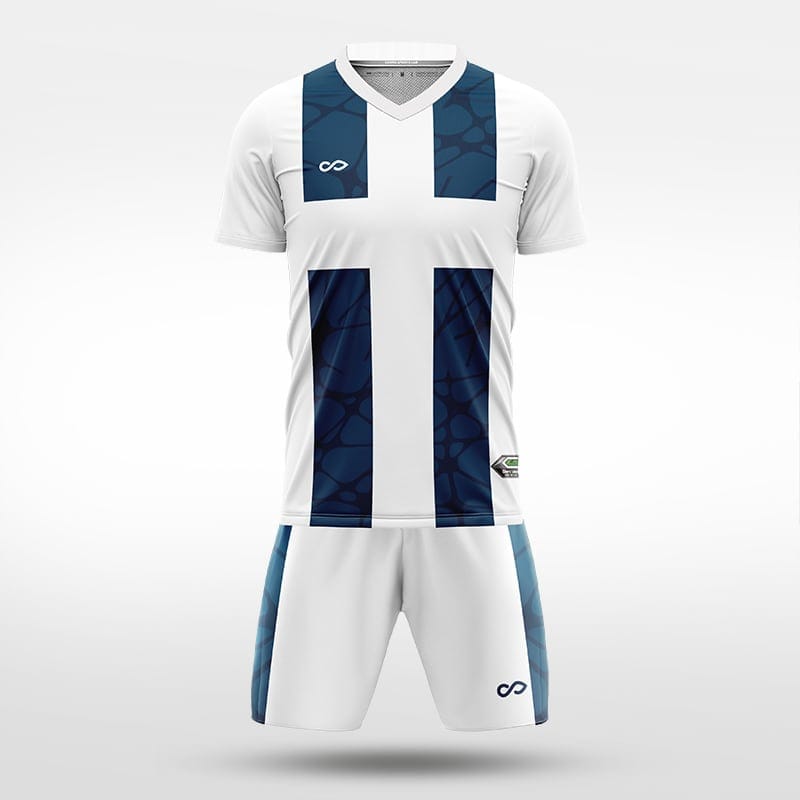 XTeamwear Soccer Uniforms fissure - Custom Soccer Jerseys Kit Sublimated for Team - WS204GCLS3