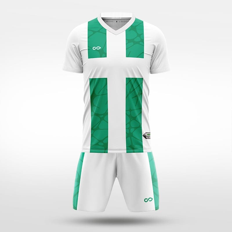XTeamwear Soccer Uniforms fissure - Custom Soccer Jerseys Kit Sublimated for Team - WS204GCLS3