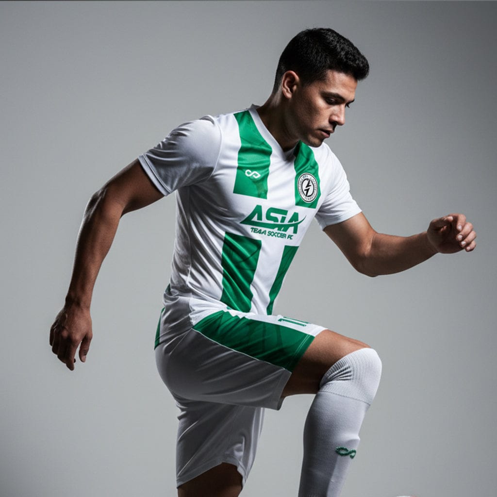 XTeamwear Soccer Uniforms fissure - Custom Soccer Jerseys Kit Sublimated for Team - WS204GCLS3