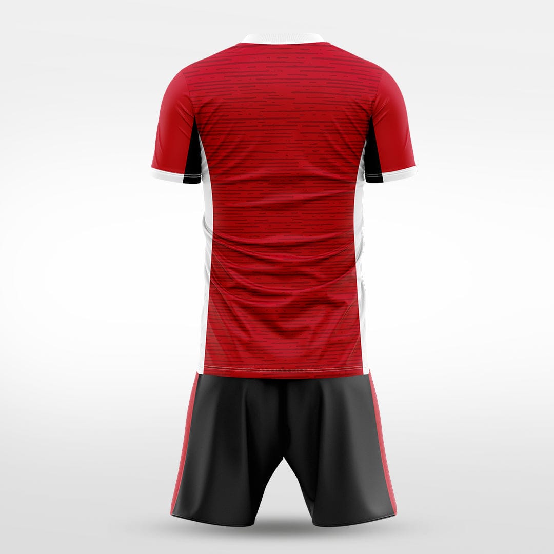 XTeamwear Soccer Uniforms Flashing Line - Custom Soccer Jerseys Kit Sublimated for Team - WS204GCSSX3