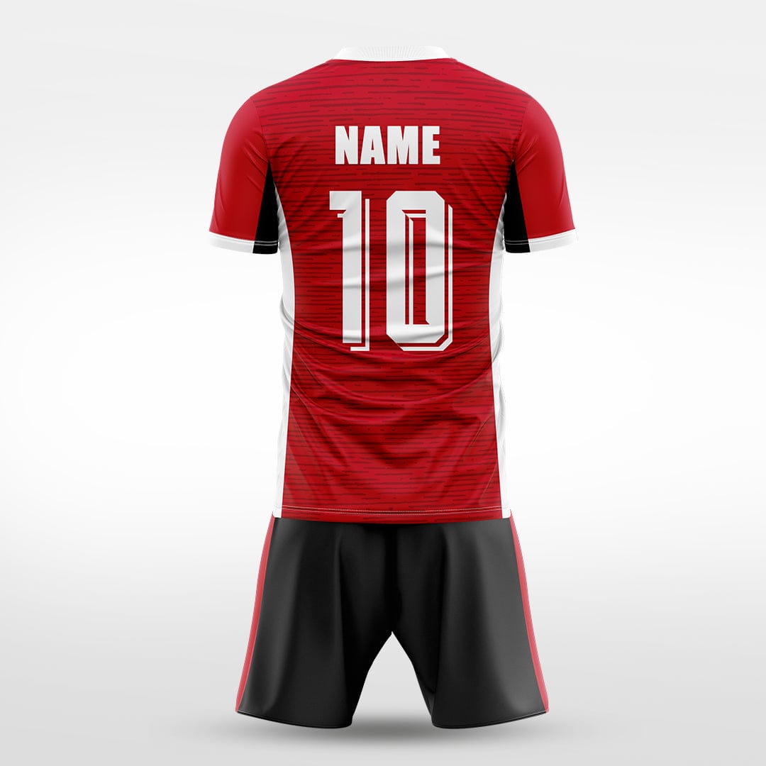 XTeamwear Soccer Uniforms Flashing Line - Custom Soccer Jerseys Kit Sublimated for Team - WS204GCSSX3