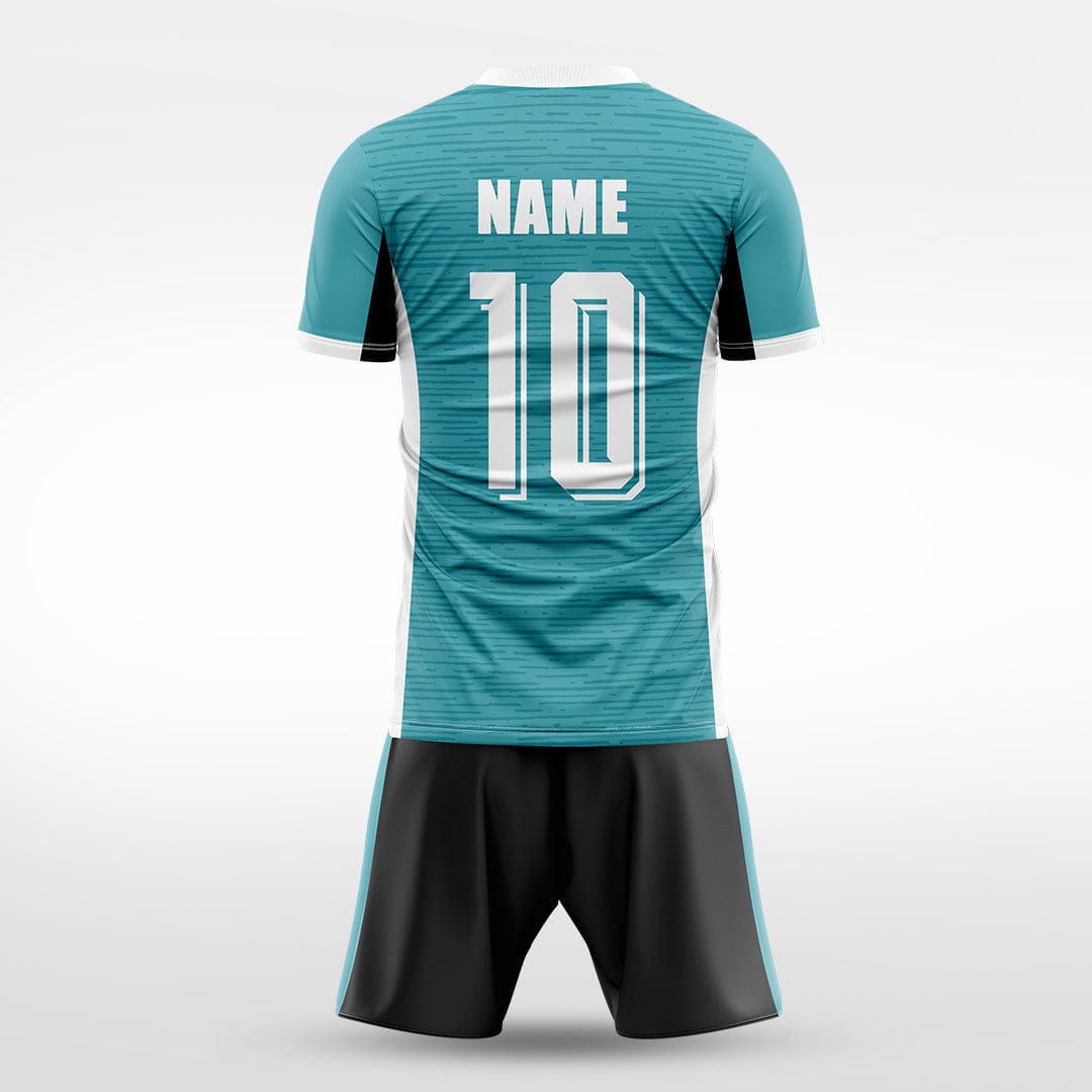 XTeamwear Soccer Uniforms Flashing Line - Custom Soccer Jerseys Kit Sublimated for Team - WS204GCSSX3