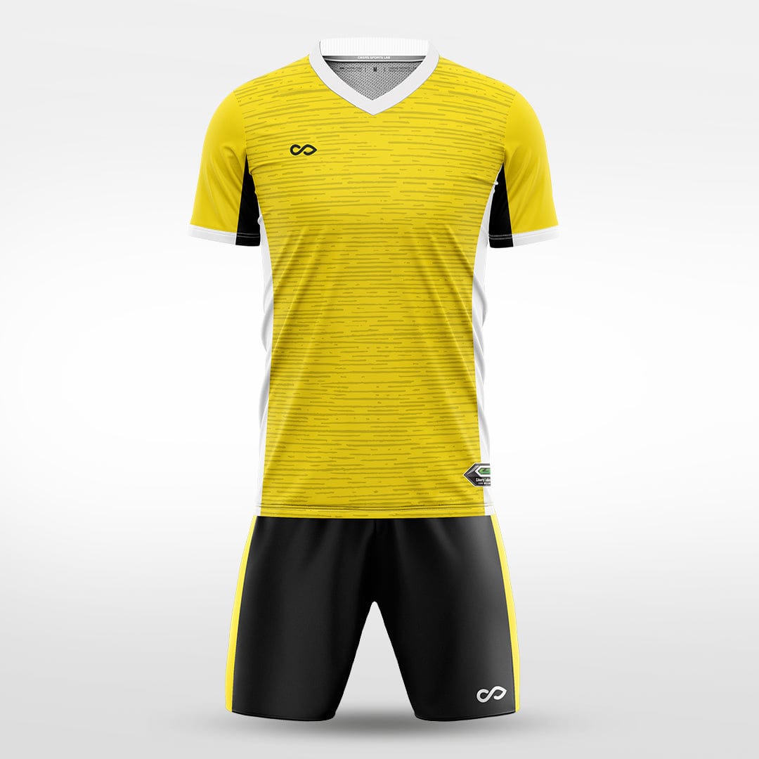 XTeamwear Soccer Uniforms Flashing Line - Custom Soccer Jerseys Kit Sublimated for Team - WS204GCSSX3