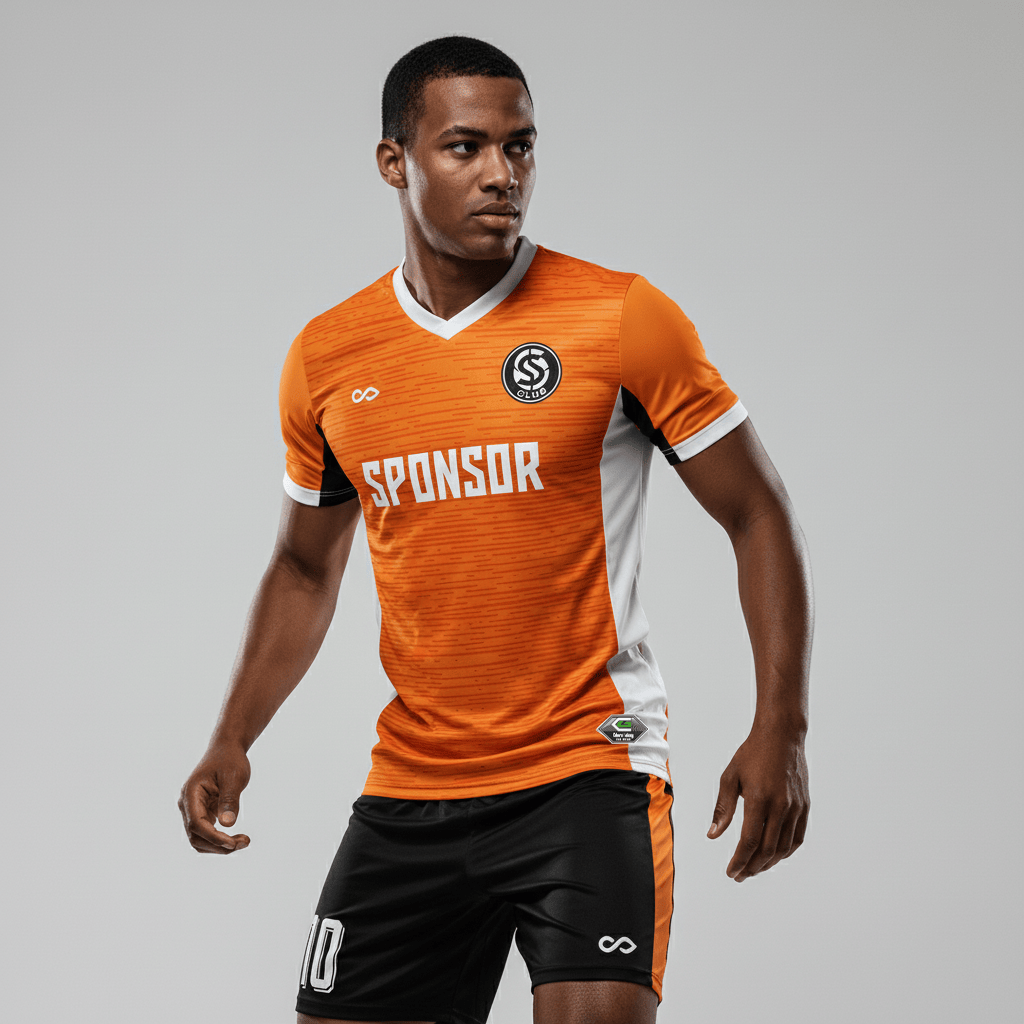 XTeamwear Soccer Uniforms Flashing Line - Custom Soccer Jerseys Kit Sublimated for Team - WS204GCSSX3