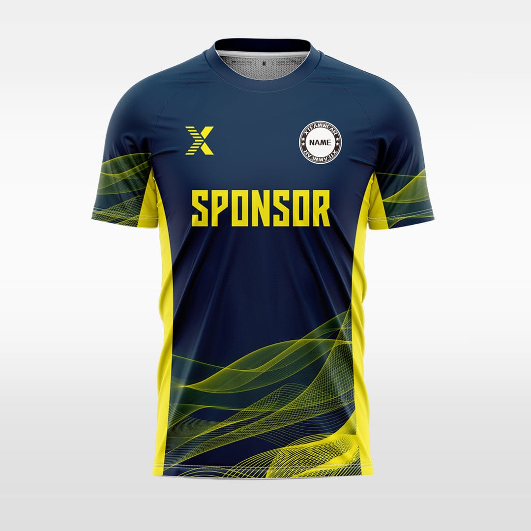 XTeamwear Soccer Uniforms Floating ribbon - Custom Soccer Jerseys Kit Sublimated for Team