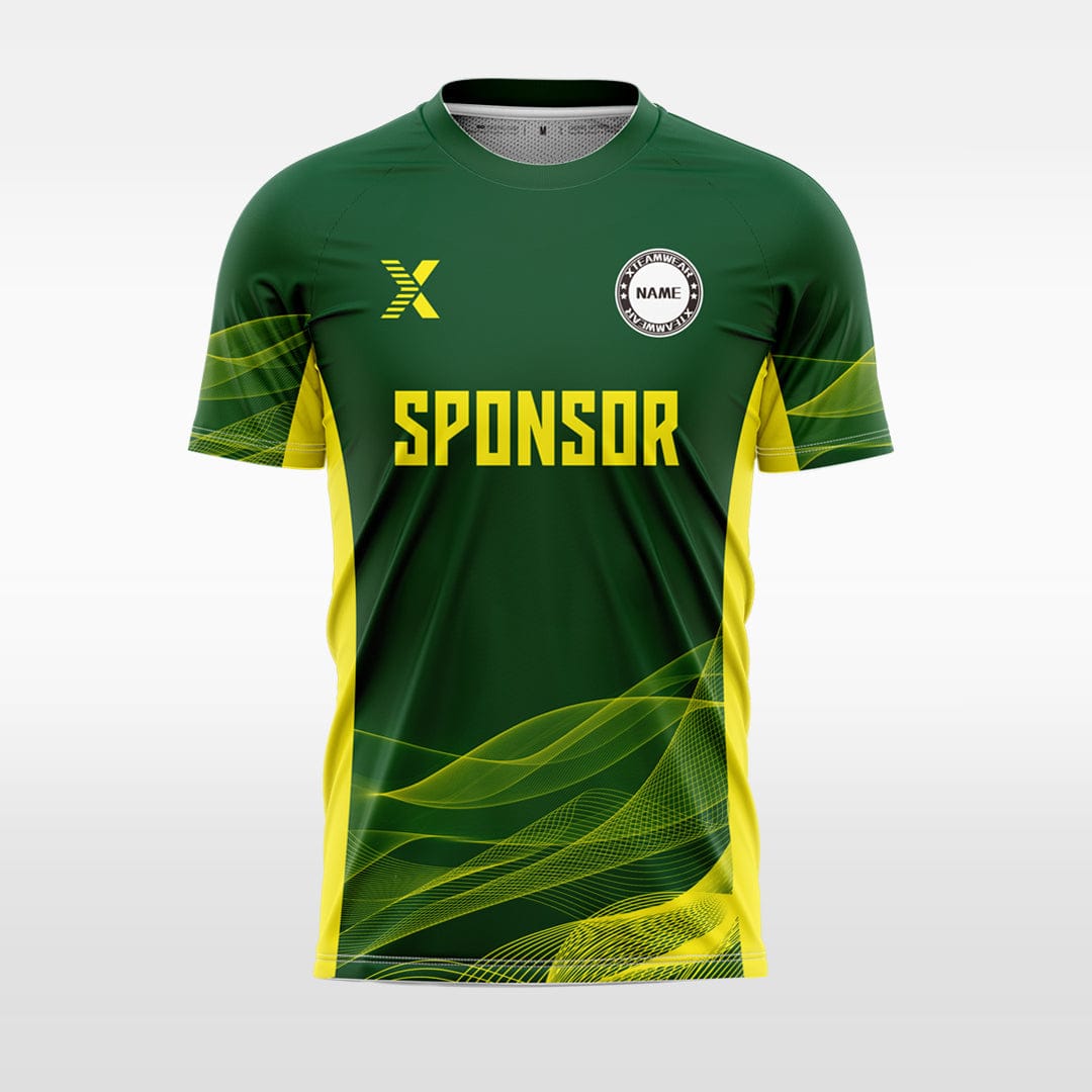 XTeamwear Soccer Uniforms Floating ribbon - Custom Soccer Jerseys Kit Sublimated for Team