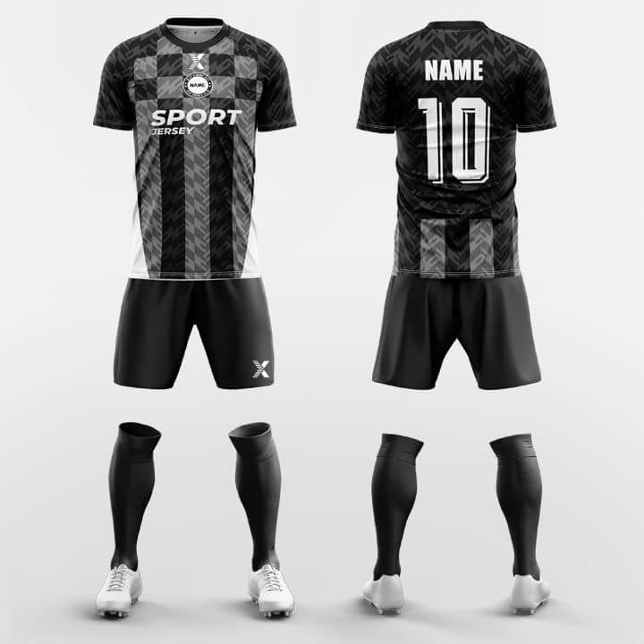 XTeamwear Soccer Uniforms Fringe-Custom Soccer Jerseys Kit Sublimated Design