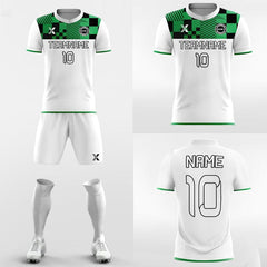 XTeamwear Soccer Uniforms Geo Trim - Custom Soccer Jerseys Kit Sublimated for High School