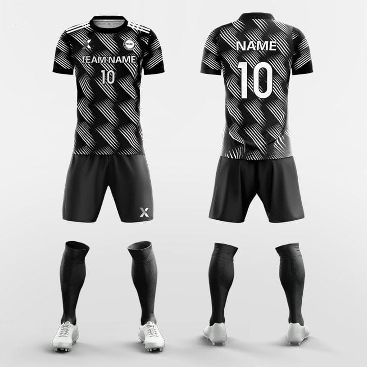 XTeamwear Soccer Uniforms Geometry - Custom Soccer Jerseys Kit Sublimated for Kids
