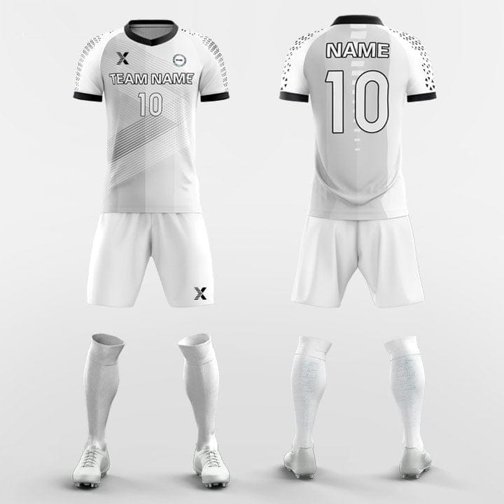 XTeamwear Soccer Uniforms Gradient Moire - Custom Soccer Jerseys Kit Sublimated for Kids