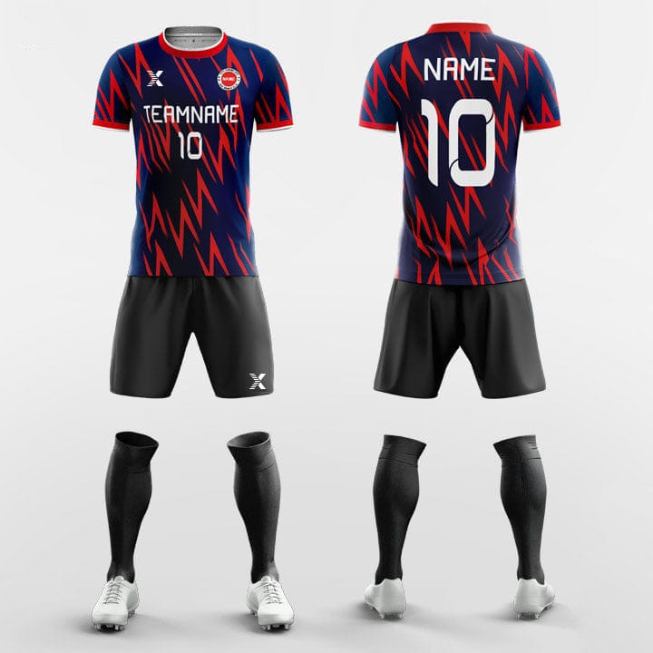 XTeamwear Soccer Uniforms Graphic - Custom Soccer Jerseys Kit Sublimated for Academy