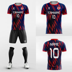 XTeamwear Soccer Uniforms Graphic - Custom Soccer Jerseys Kit Sublimated for Academy