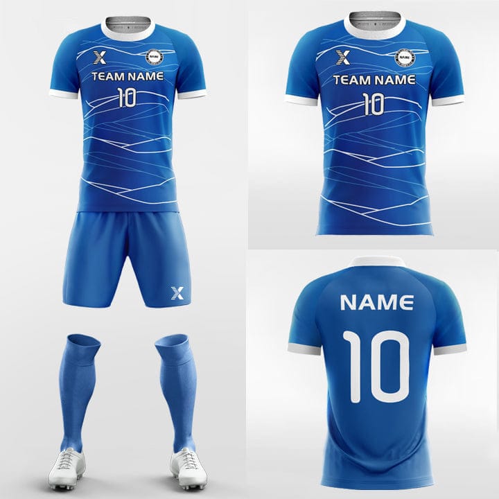 XTeamwear Soccer Uniforms Graphic - Custom Soccer Jerseys Kit Sublimated for Club