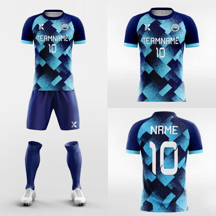 XTeamwear Soccer Uniforms Graphic - Custom Soccer Jerseys Kit Sublimated for Youth