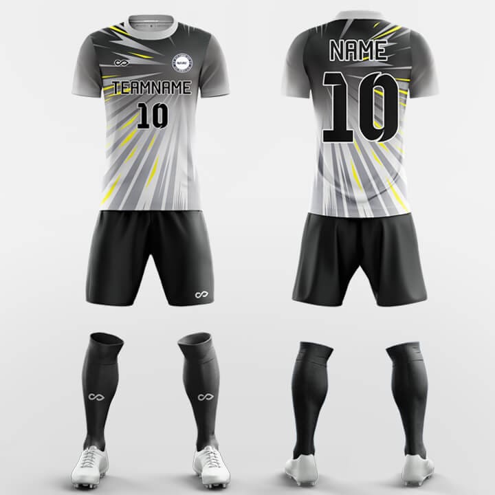 XTeamwear Soccer Uniforms Gray / S Cool Light - Custom Soccer Jerseys Kit Sublimated for Team FT260118S