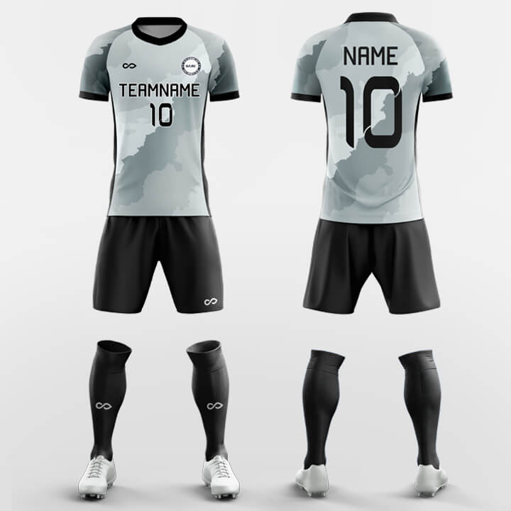 XTeamwear Soccer Uniforms Gray / S Dust - Custom Soccer Jerseys Kit Sublimated for Team FT260306S