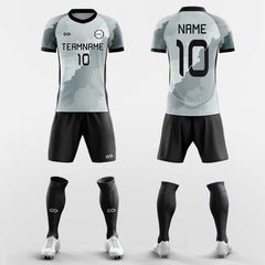 XTeamwear Soccer Uniforms Gray / S Dust - Custom Soccer Jerseys Kit Sublimated for Team FT260306S