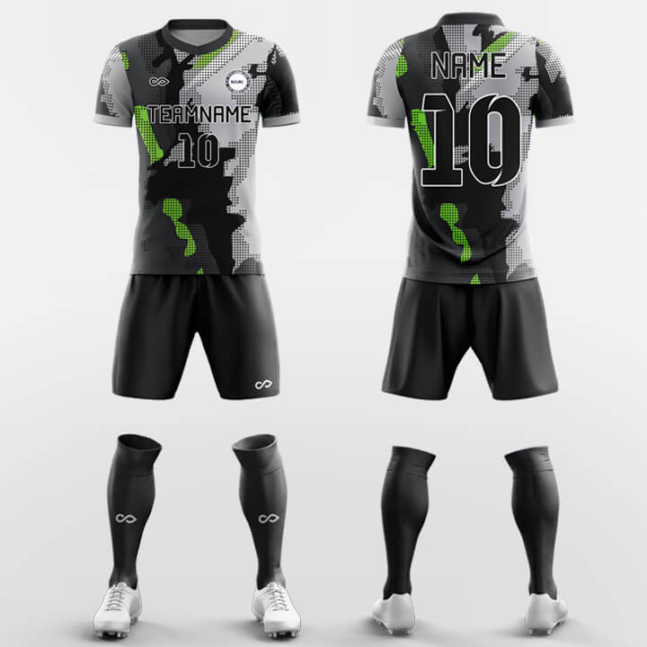 XTeamwear Soccer Uniforms Gray / S Montage - Custom Soccer Jerseys Kit Sublimated for Team FT260116S
