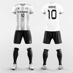 XTeamwear Soccer Uniforms Gray / S Mosaic - Custom Soccer Jersey for Men Sublimation kit