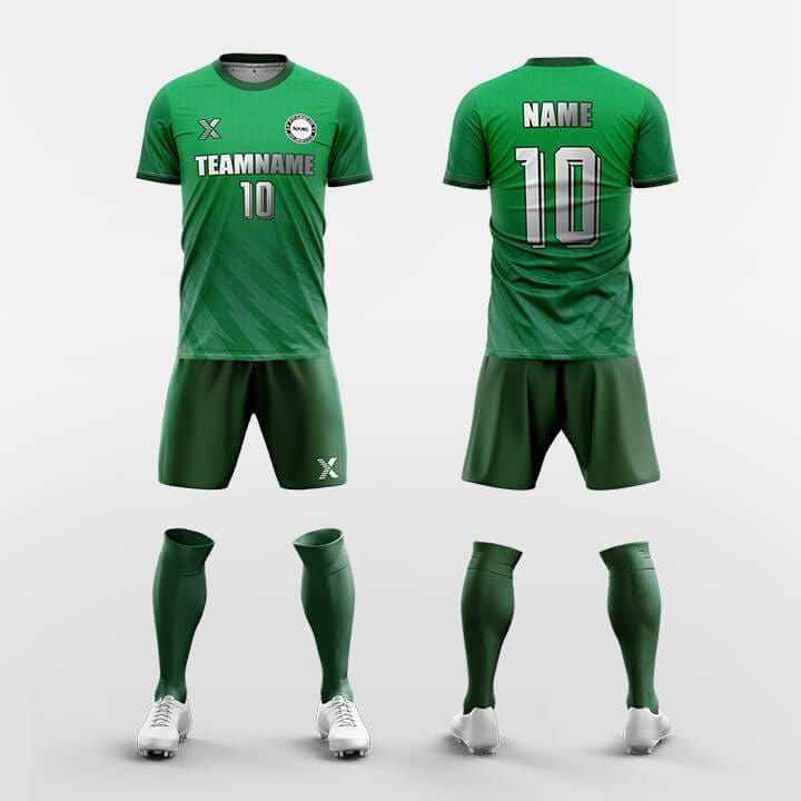 XTeamwear Soccer Uniforms Green / S Beehive - Custom Soccer Jerseys Kit Sublimated Design