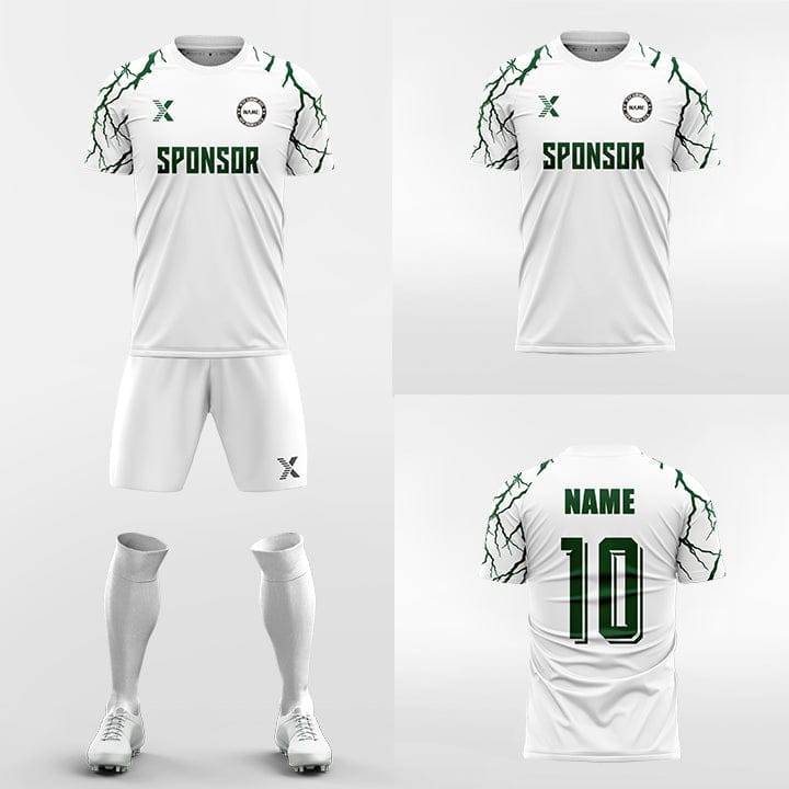 XTeamwear Soccer Uniforms green / S Blood Power - Custom Soccer Jerseys Kit Sublimated for Team