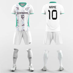 XTeamwear Soccer Uniforms Green / S Debris - Custom Soccer Jerseys Kit Sublimated for Team FT260321S