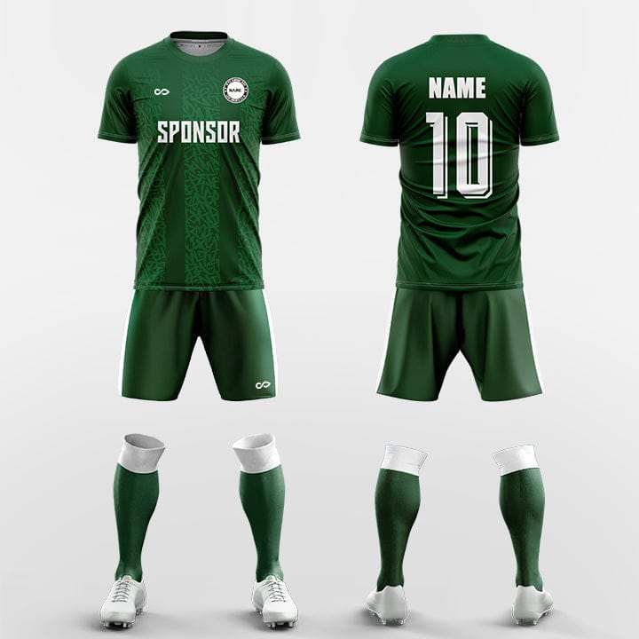 XTeamwear Soccer Uniforms green / S Disorder - Custom Soccer Jerseys Kit Sublimated for Team