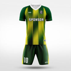 XTeamwear Soccer Uniforms green / S Emblem - Custom Soccer Jerseys Kit Sublimated for Team - WS204GCWY3