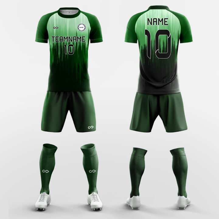 XTeamwear Soccer Uniforms Green / S Icicle - Custom Soccer Jerseys Kit Sublimated for Club FT260112S