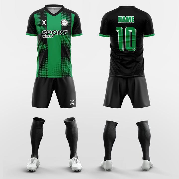 XTeamwear Soccer Uniforms Green / S Impetus-Custom Soccer Jerseys Kit Sublimated Design