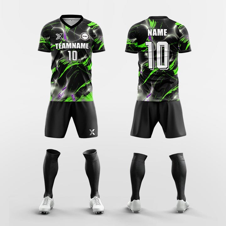 XTeamwear Soccer Uniforms Green / S Nezha - Custom Soccer Jerseys Kit Sublimated Design